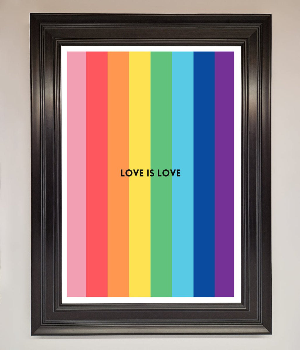 Love Is Love Framed Print