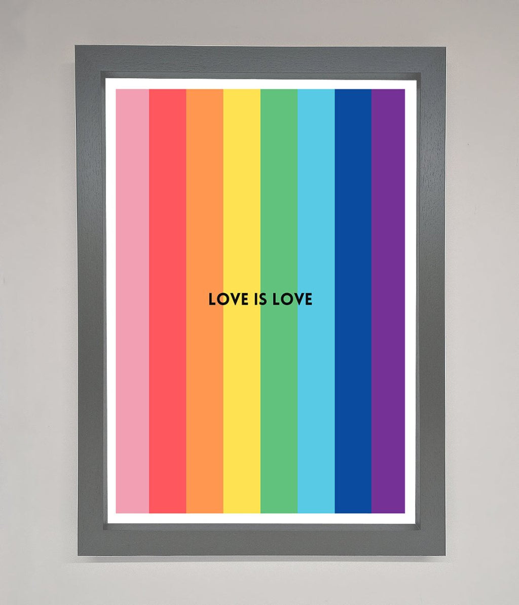 Love Is Love Framed Print