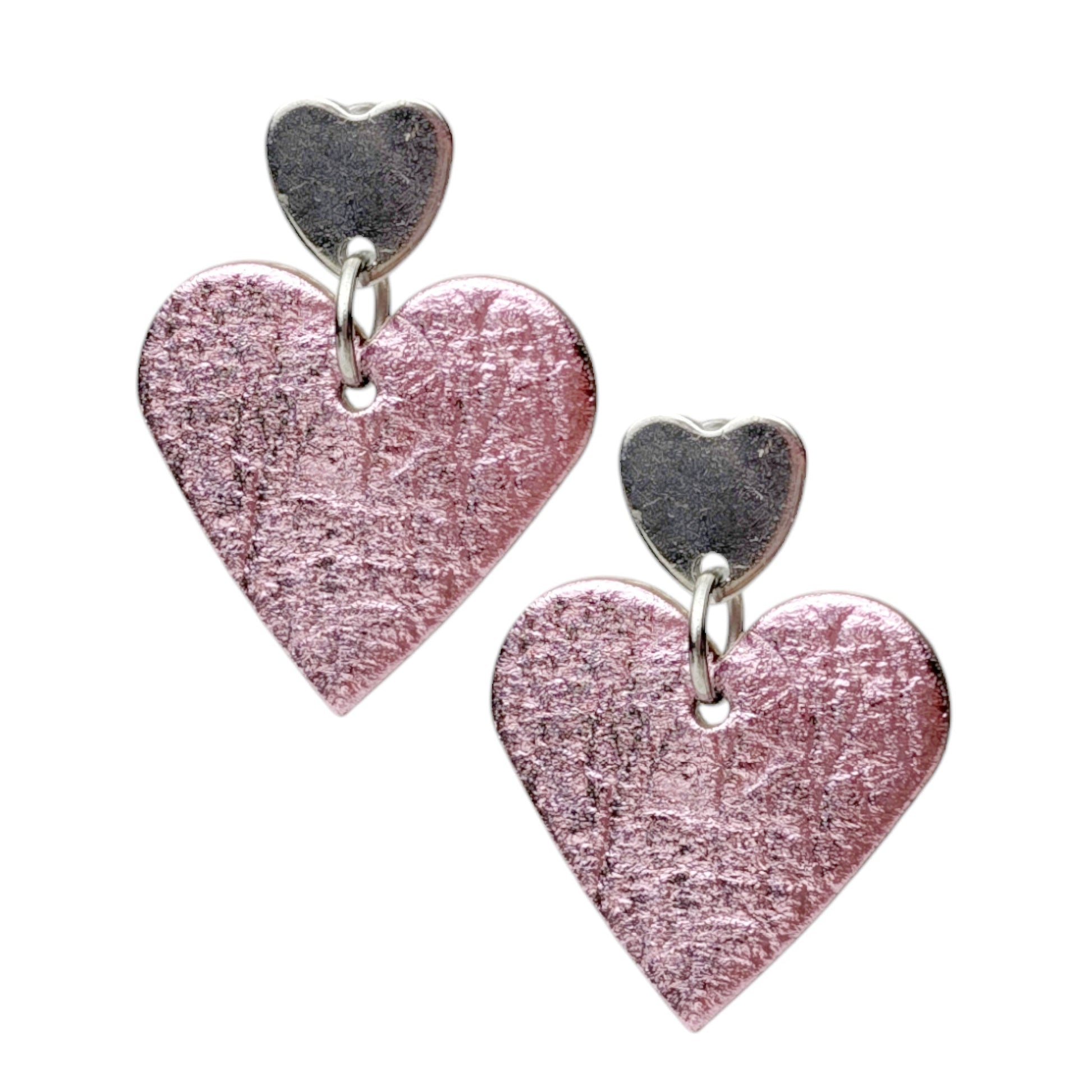Lovestruck Leigh mini heart stud earrings