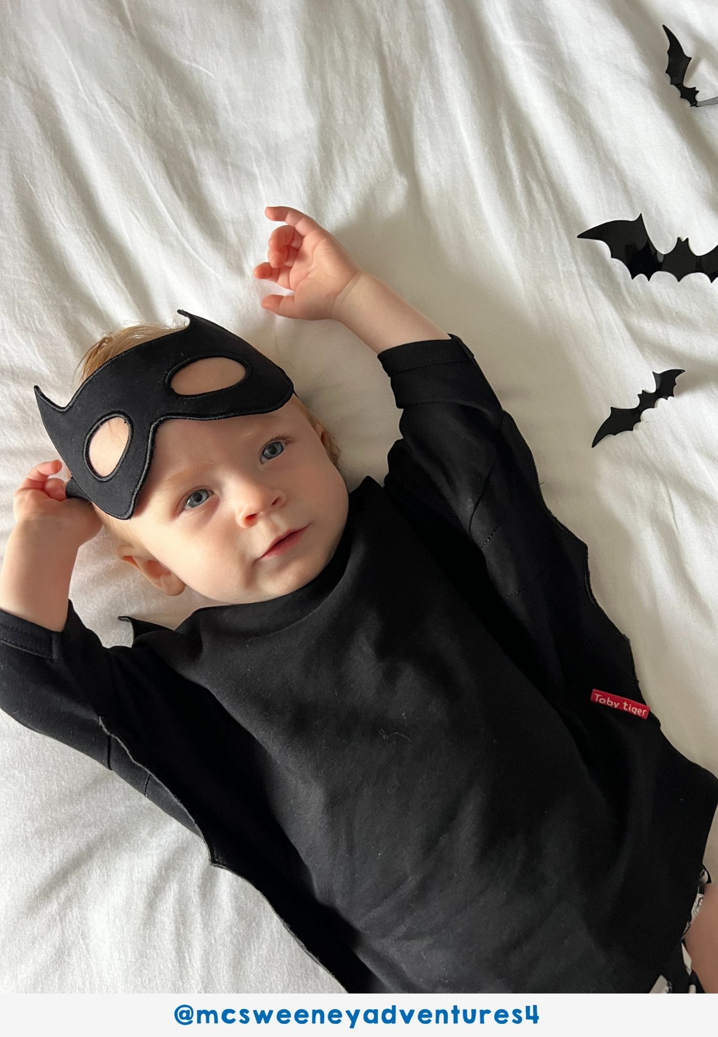 Organic Batwing T-Shirt and Mask Costume Set