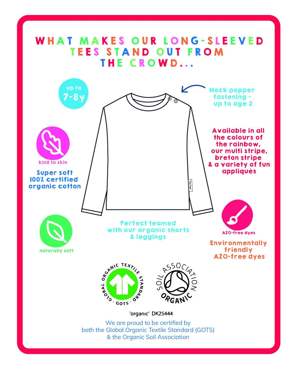 Organic Green Kitten Applique Long Sleeved T Shirt for Kids