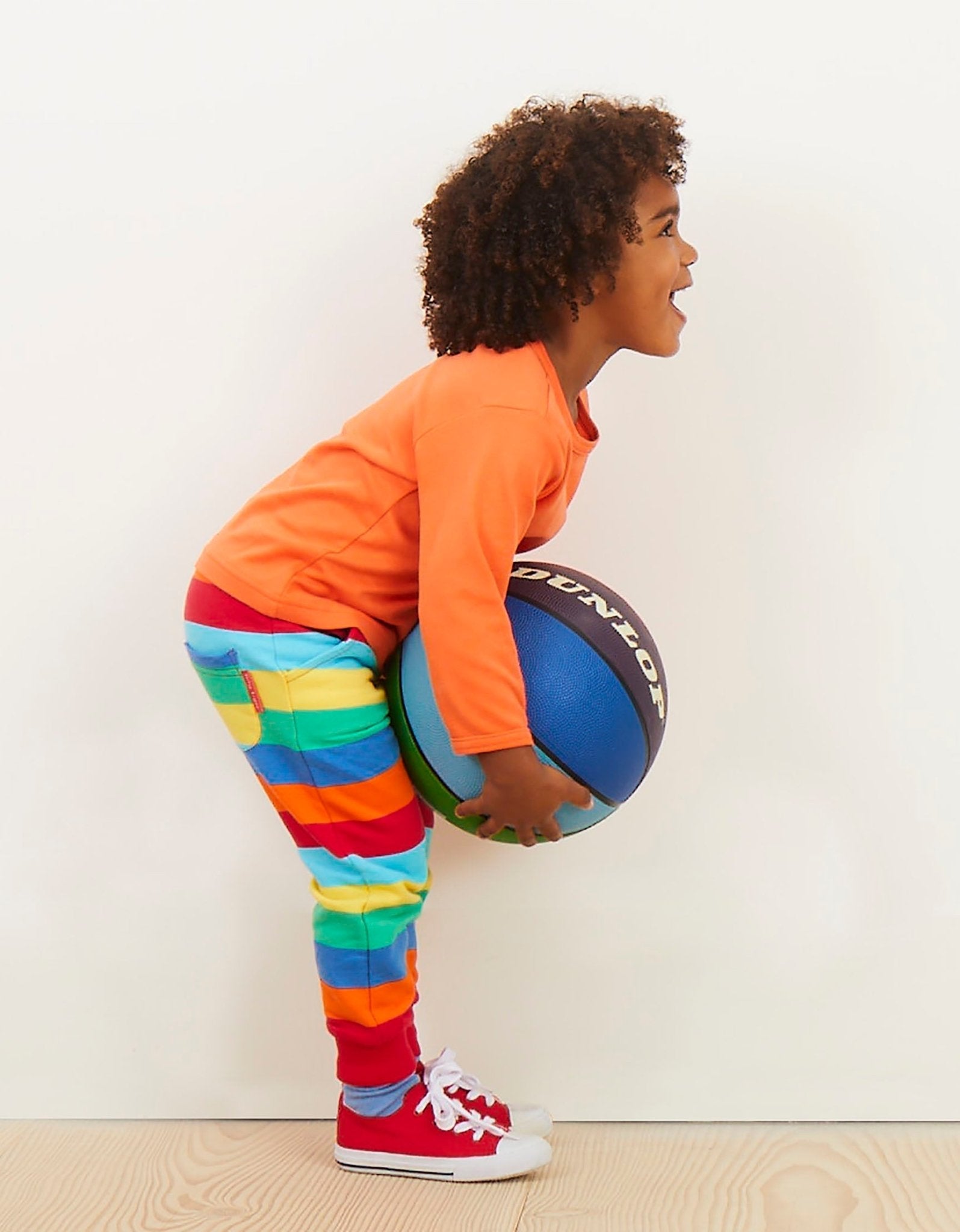 Organic Orange Long Sleeved T-Shirt