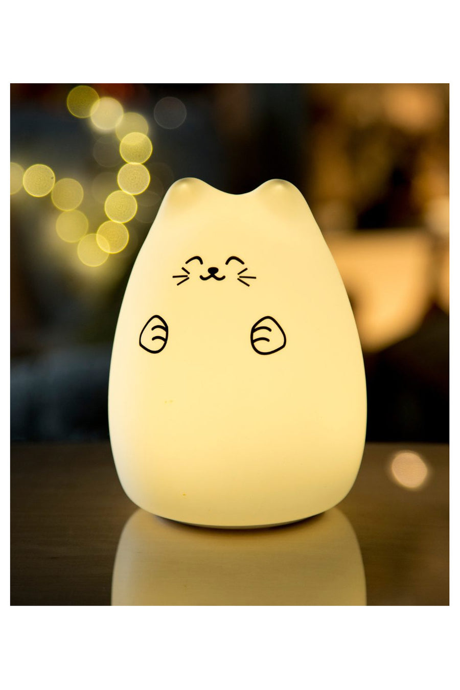 Lucky Catnight Lamp – Soft, Safe & Colorful Kids' Night Light by Rabbit & Friends at brixbailey.com