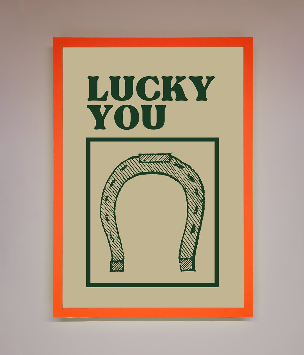 Lucky You Framed Wall Art