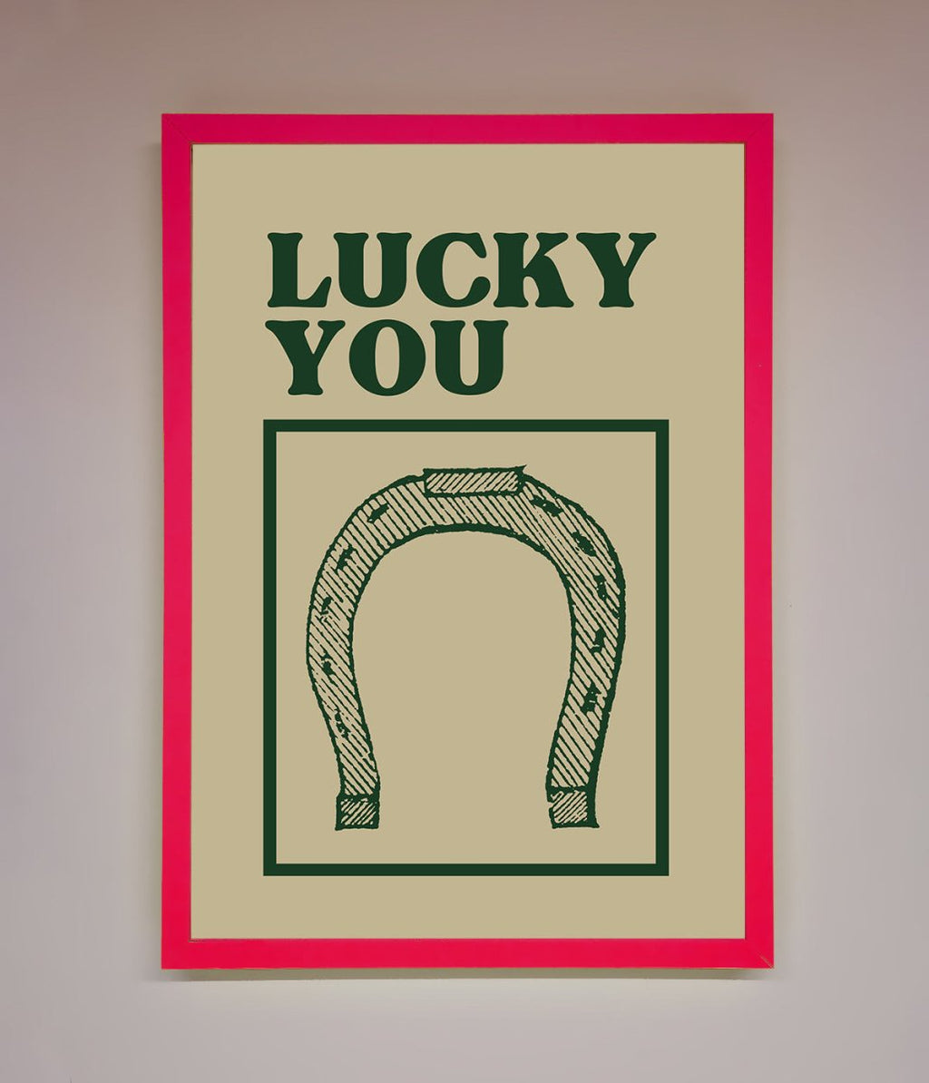 Lucky You Framed Wall Art