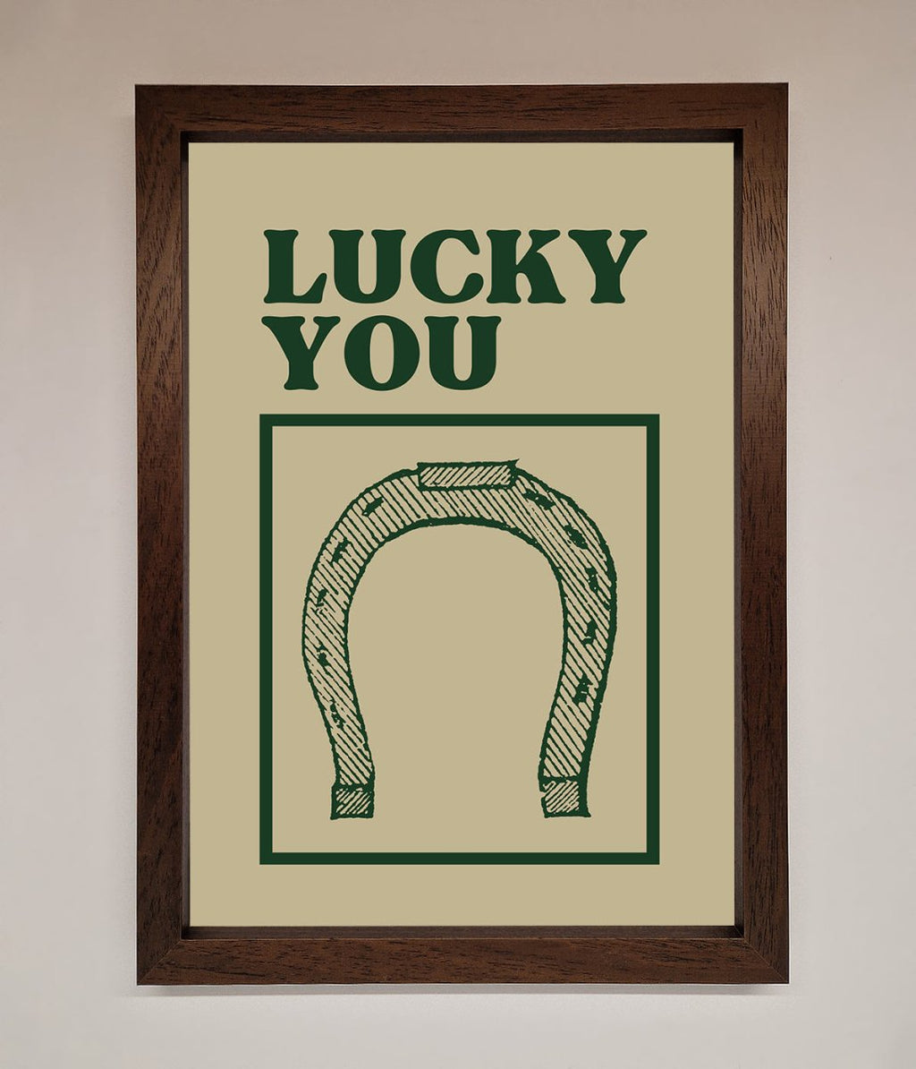 Lucky You Framed Wall Art