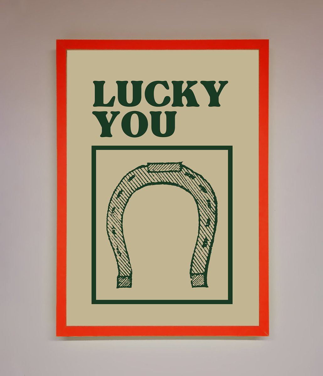 Lucky You Framed Wall Art