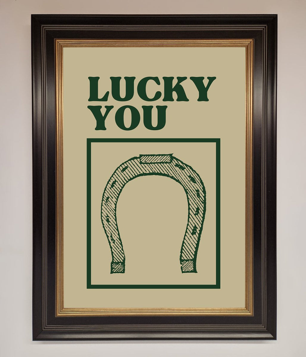 Lucky You Framed Wall Art