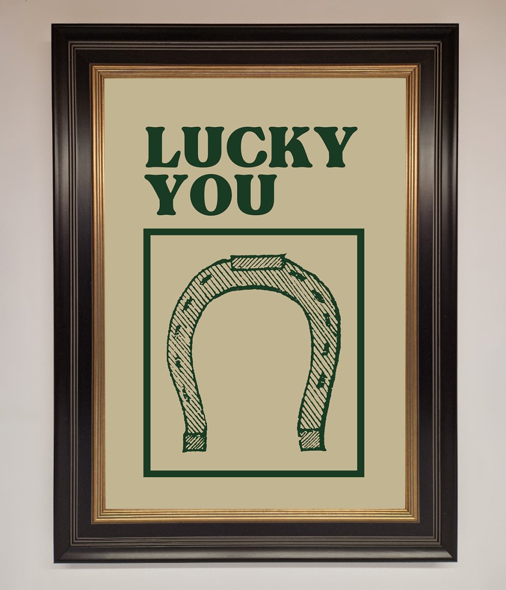 Lucky You Framed Wall Art