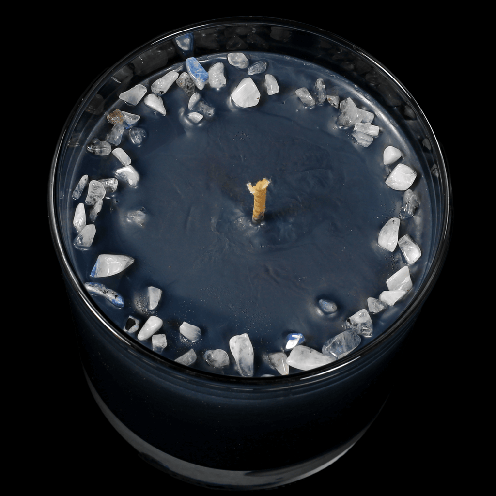 Lunar - Crystal Infused Scented Candle