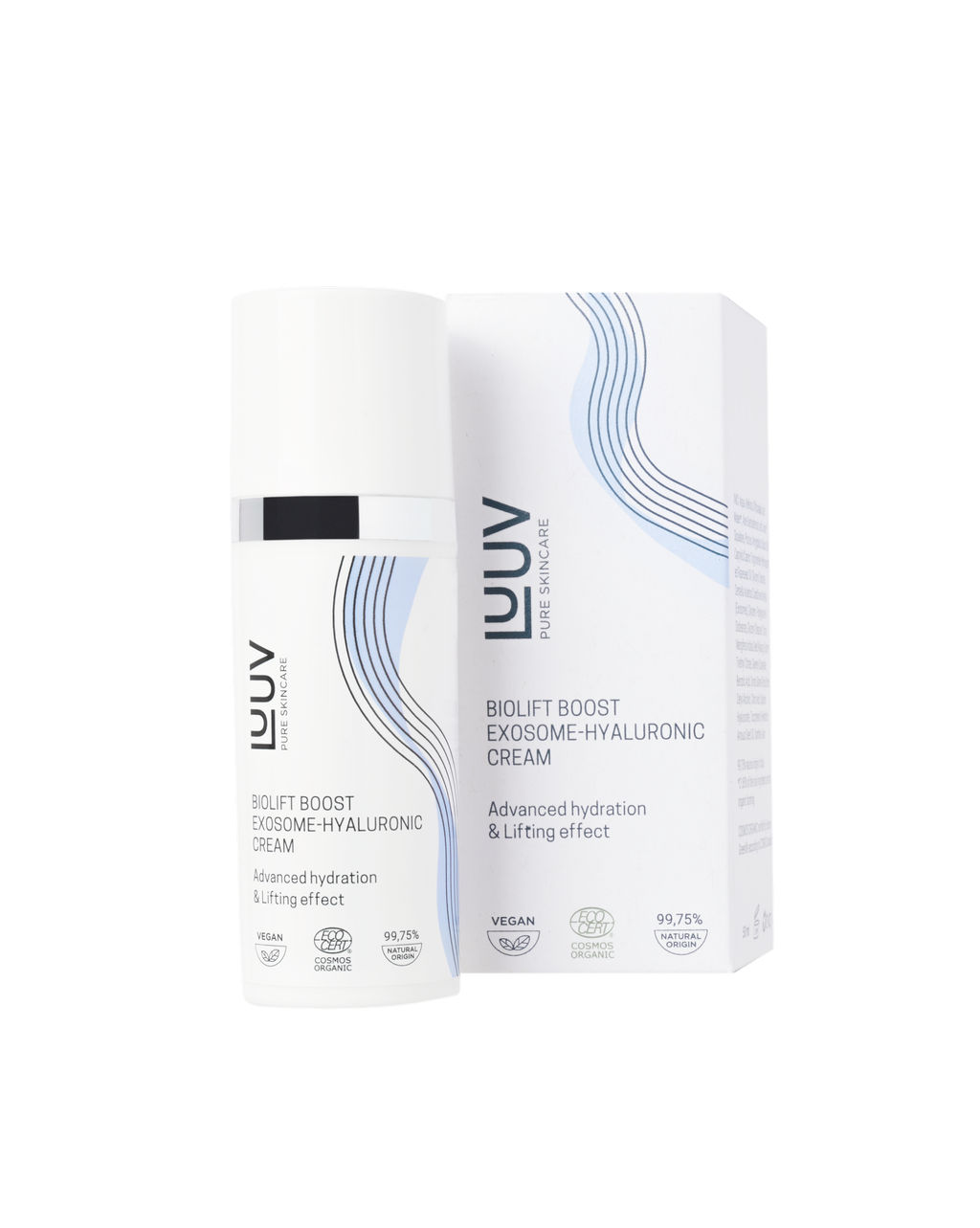 Exosome-Hyaluronic Cream – Youthful, Hydrated & Organic Skincare by LUUV at www.brixbailey.com
