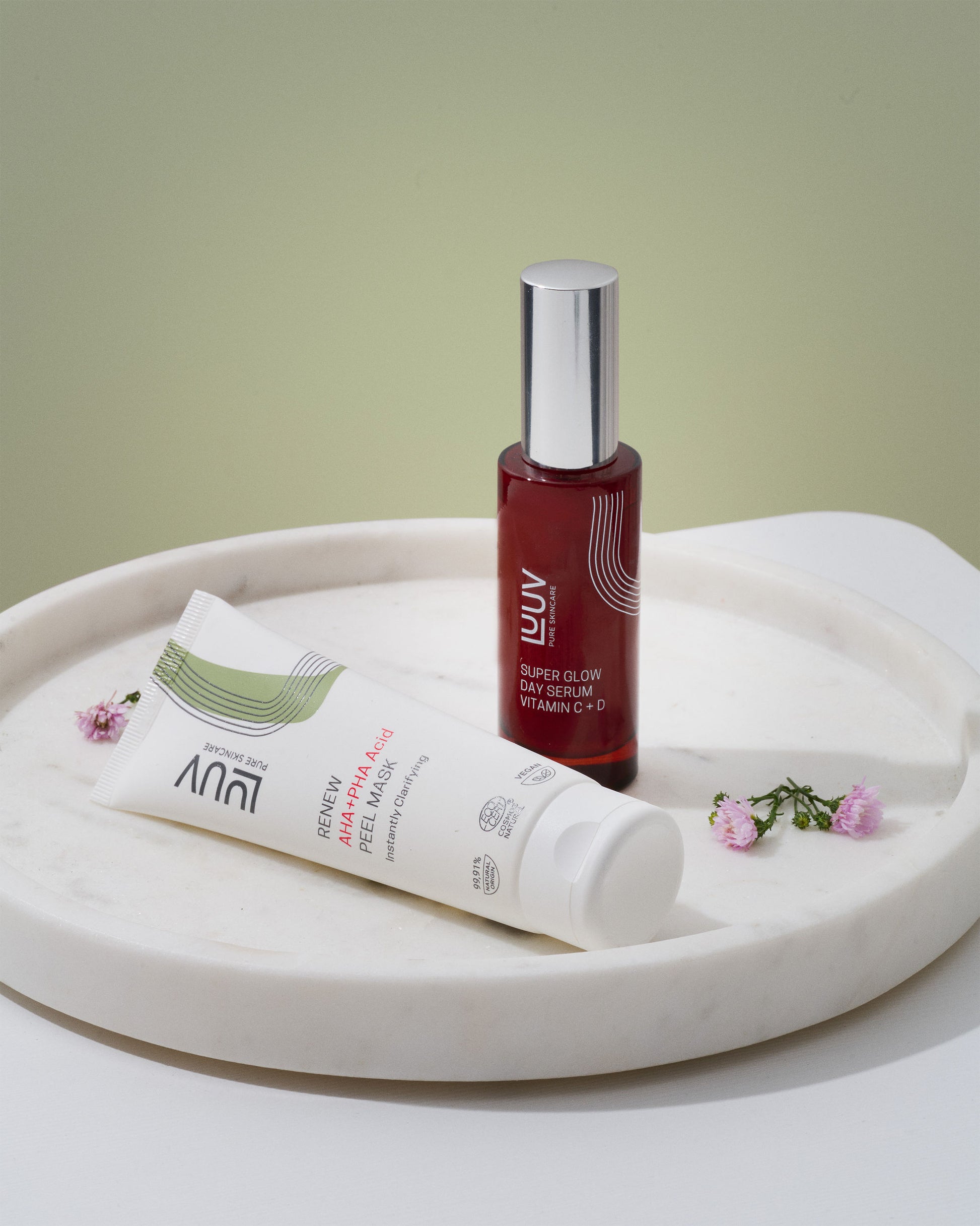Radiant Skin Vitamin C + D Serum – Hydrates & Boosts Mood by LUUV at www.brixbailey.com