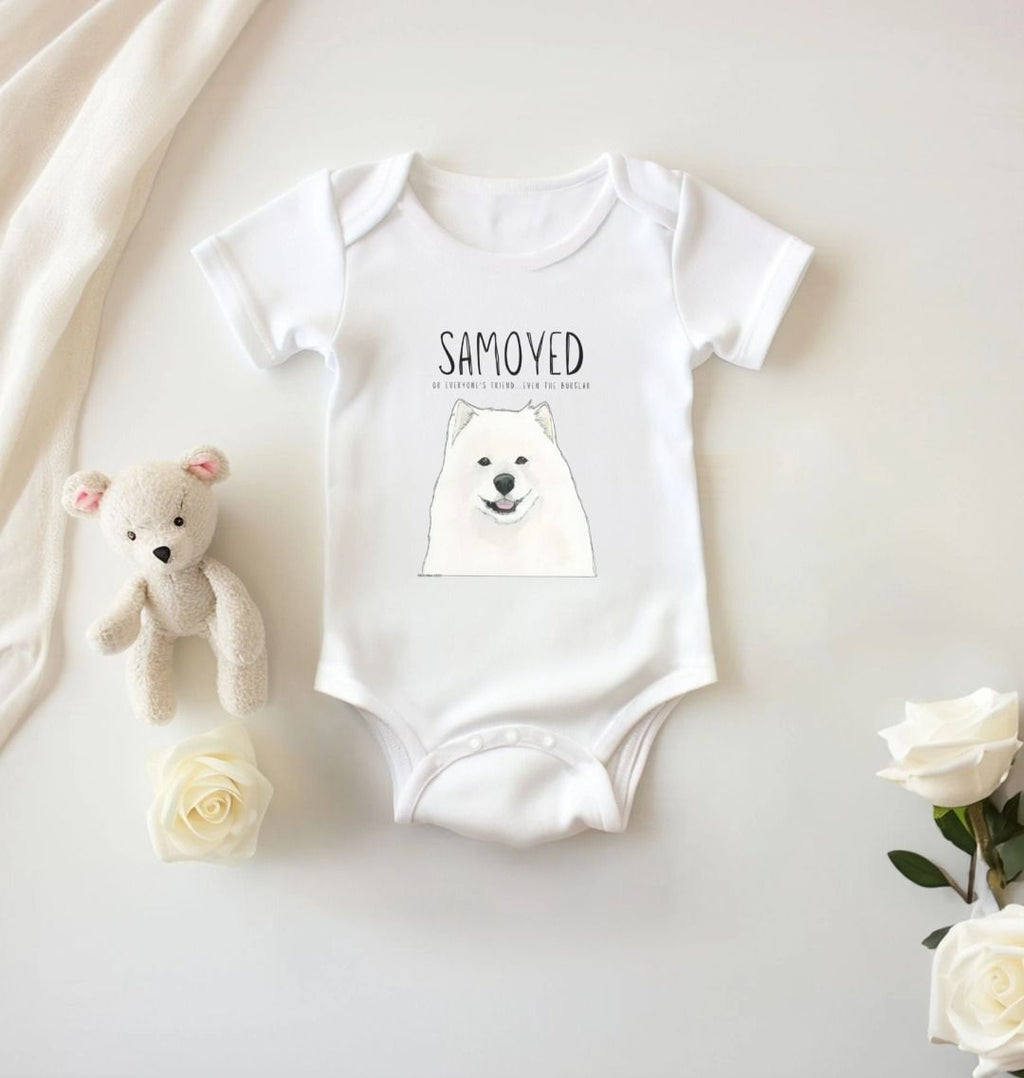 Samoyed Baby Bodysuit: The Ultimate Cuddle Buddy for Your Little One