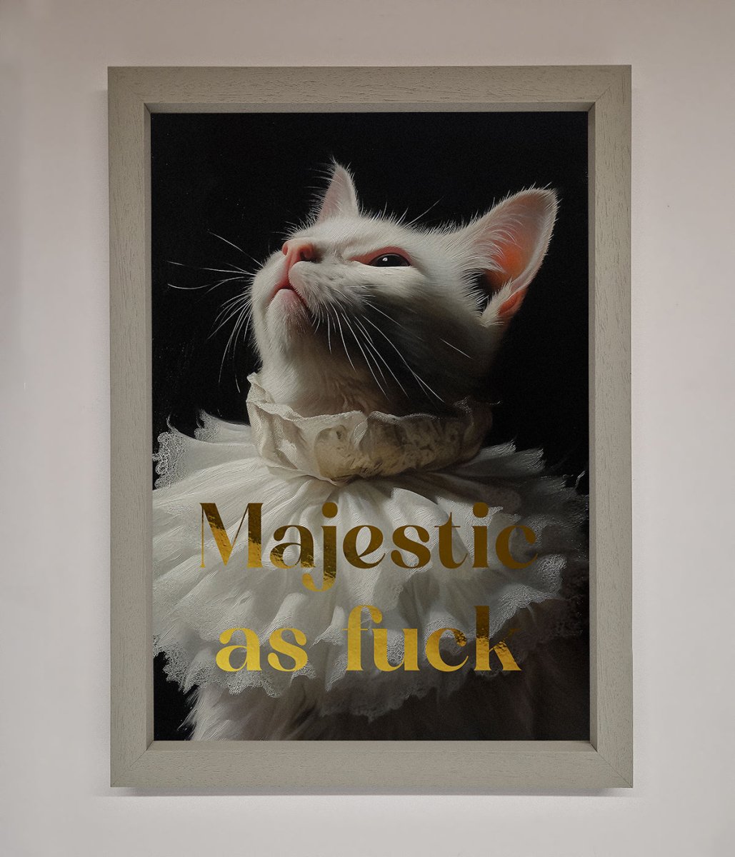 Majestic As Foil Print