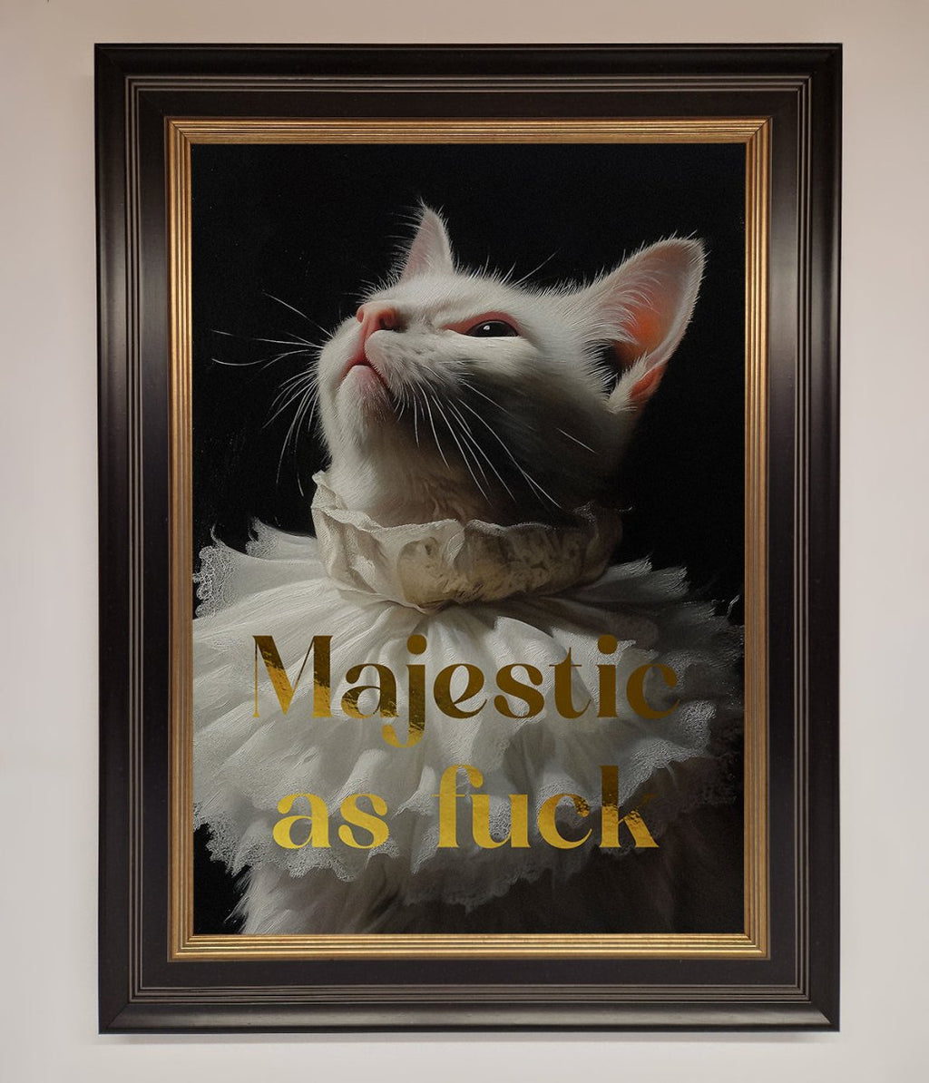 Majestic As Foil Print