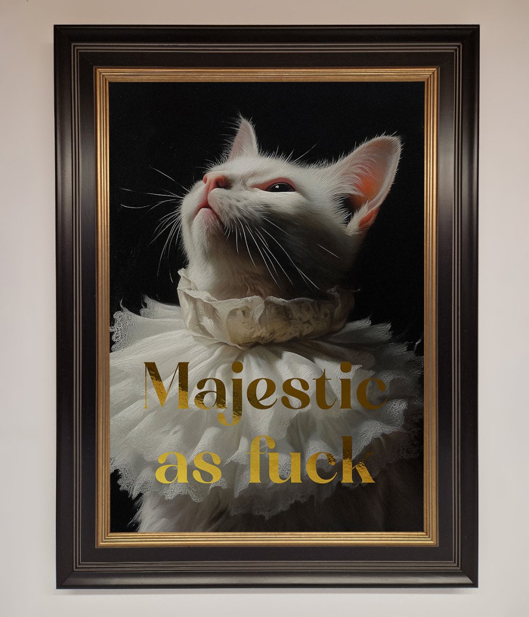 Majestic As Foil Print