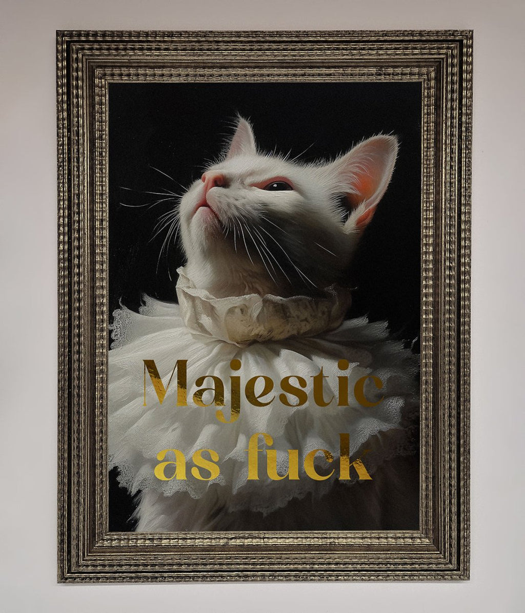 Majestic As Foil Print