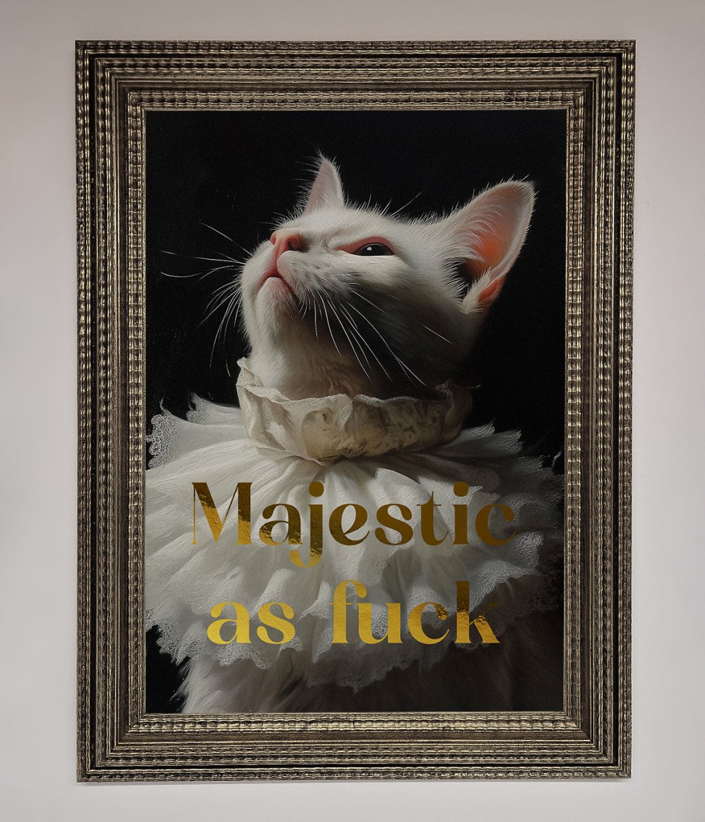 Majestic As Foil Print