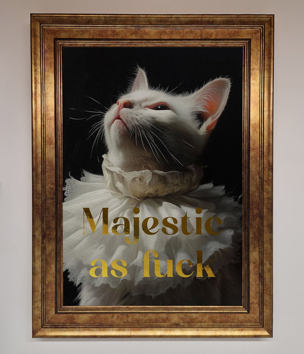 Majestic As Foil Print