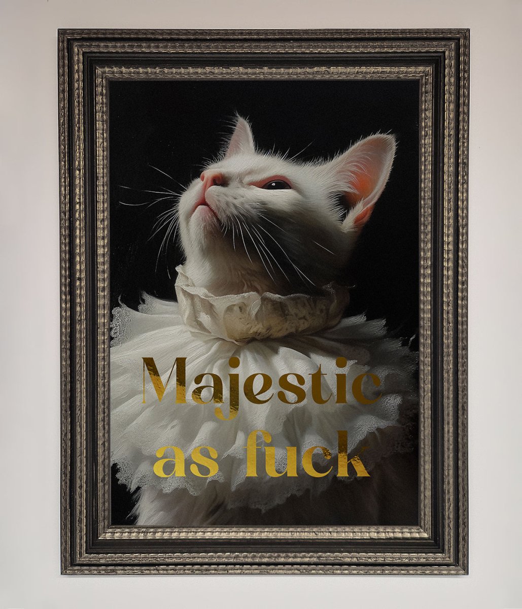 Majestic As Foil Print