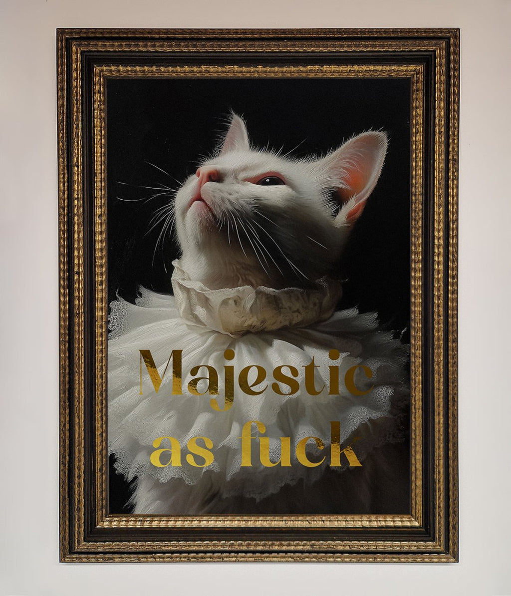 Majestic As Foil Print