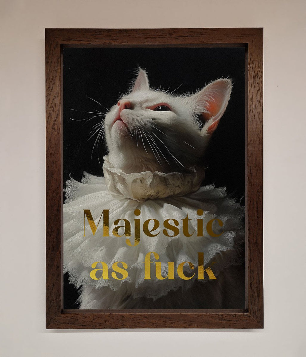 Majestic As Foil Print