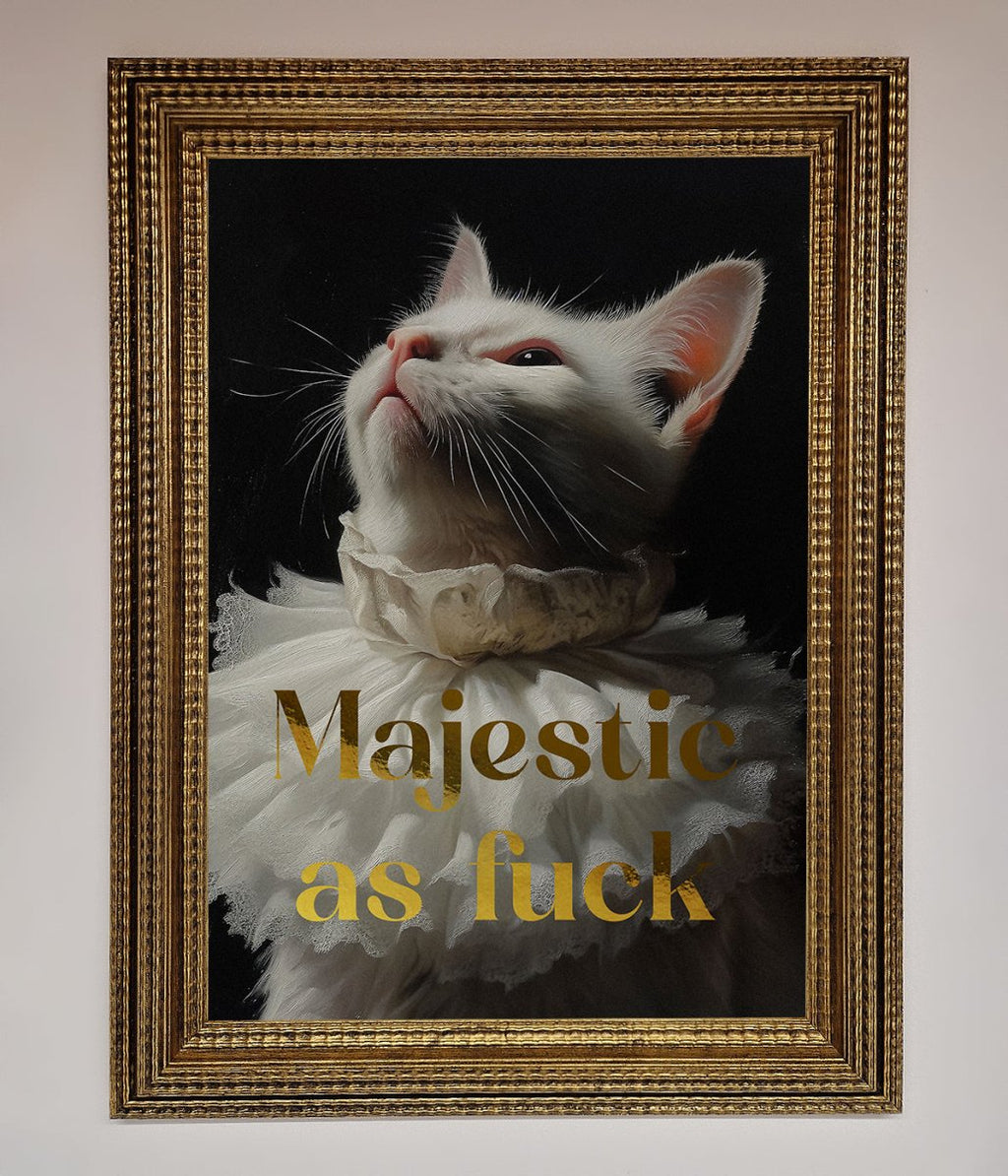 Majestic As Foil Print