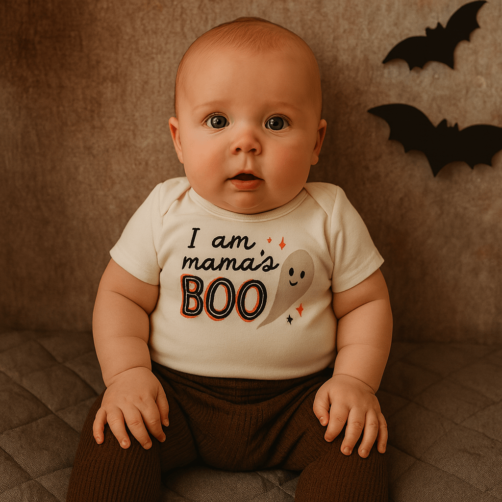Graphic Bodysuit for Baby Mamas Boo