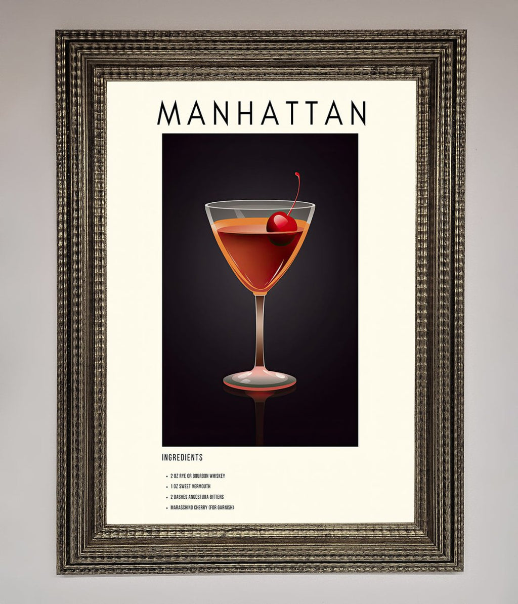 Manhattan A1 Framed Print