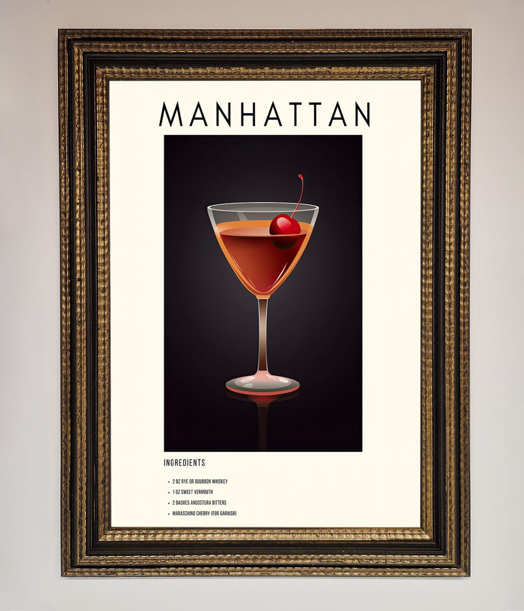 Manhattan A1 Framed Print
