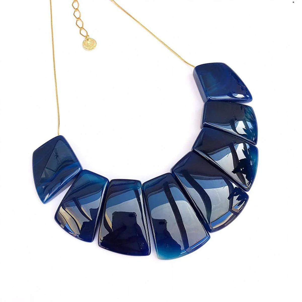 Mãos da Terra Eight Stone Agate Necklace