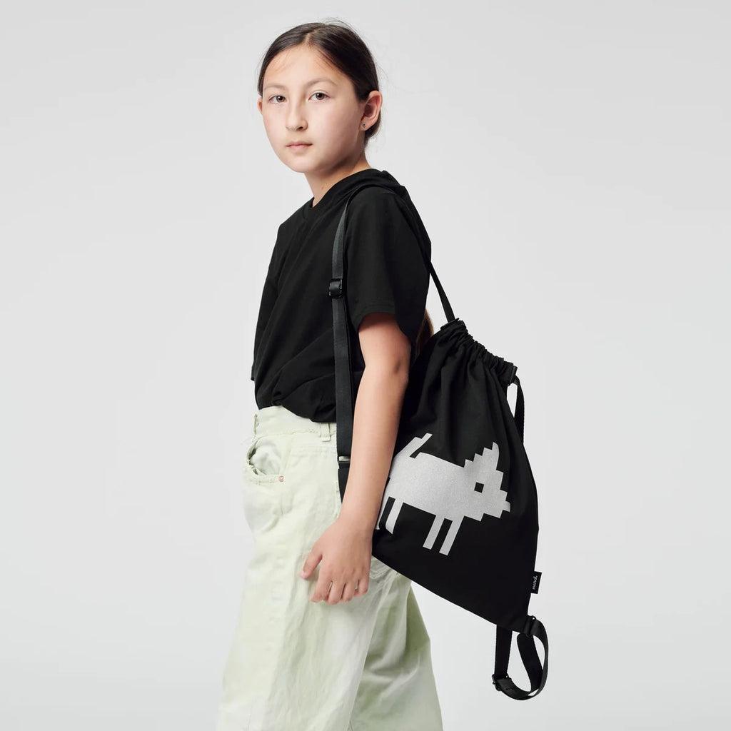Reflective & Water-Resistant Bag – Stylish Night Safety Essential by March Design Studio at www.brixbailey.com