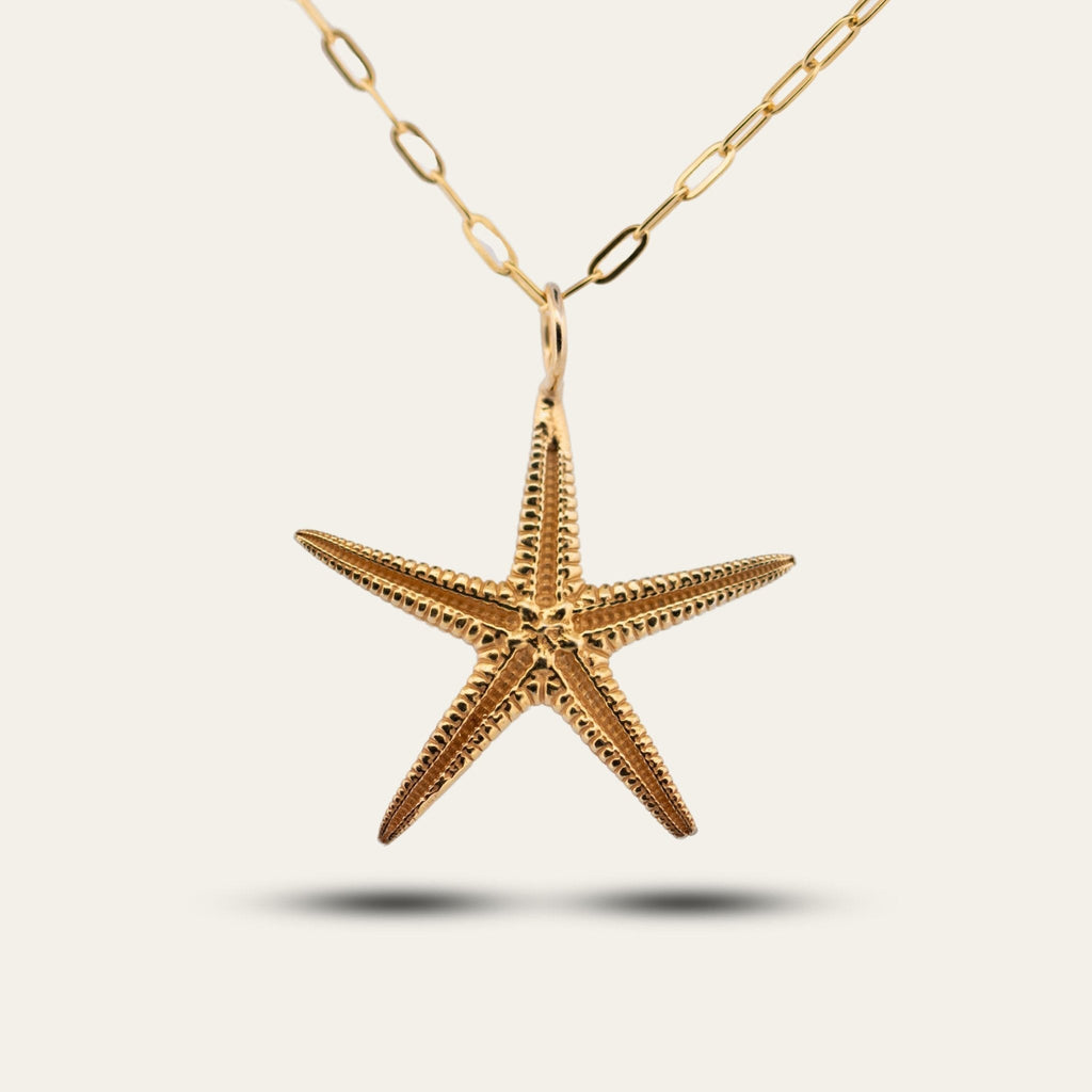 Maxi Gold Starfish Necklace