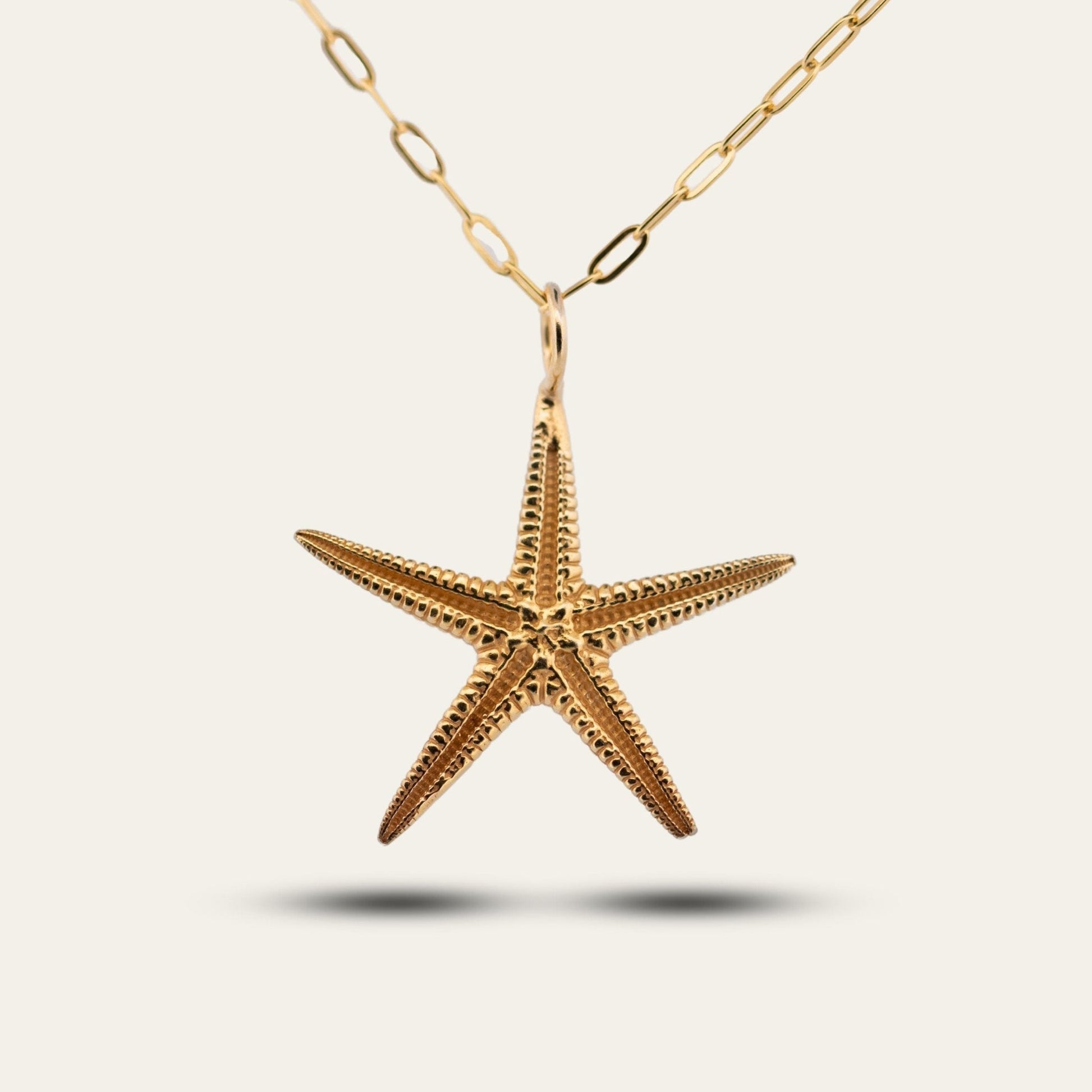 Maxi Gold Starfish Necklace