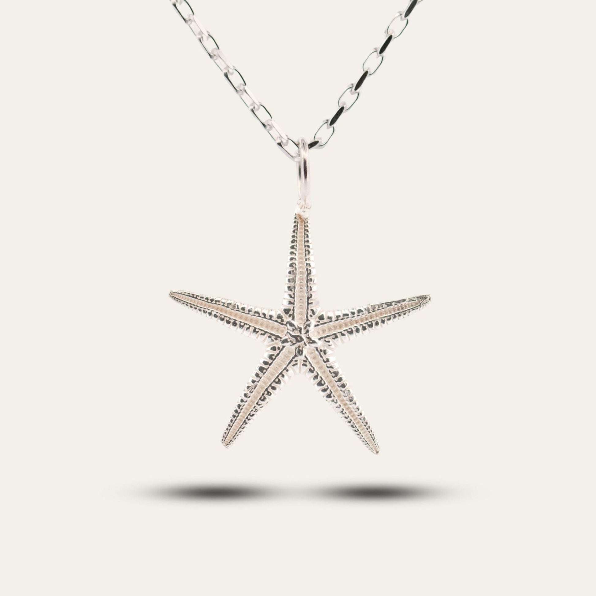Maxi Silver Starfish Necklace