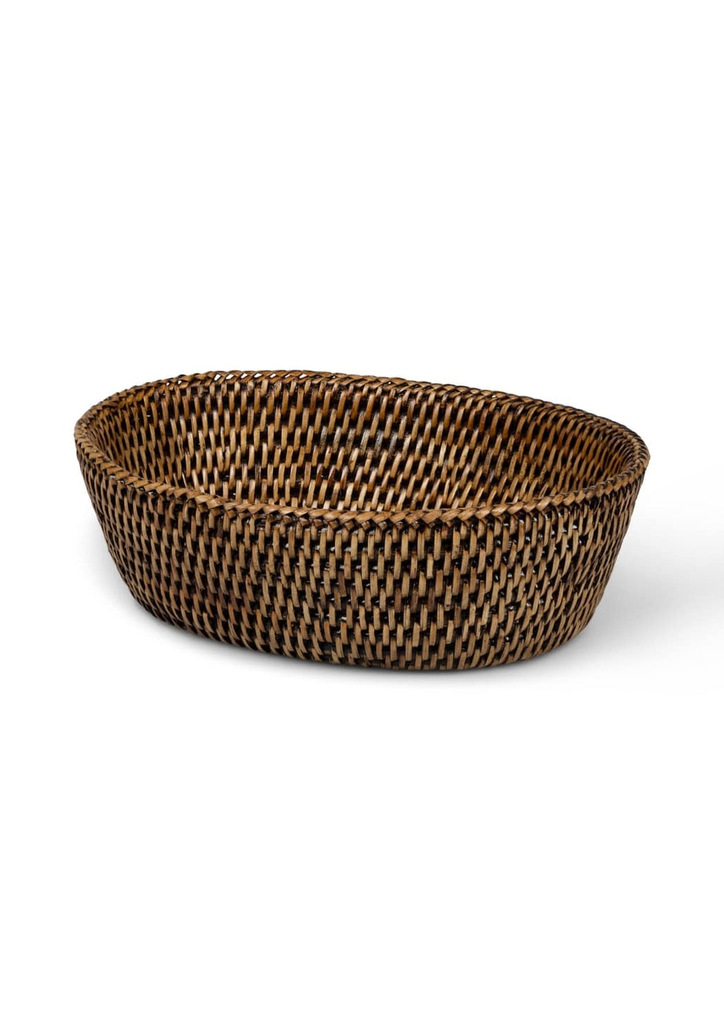 Mayfair Rattan Hold All Basket in Brown Colour