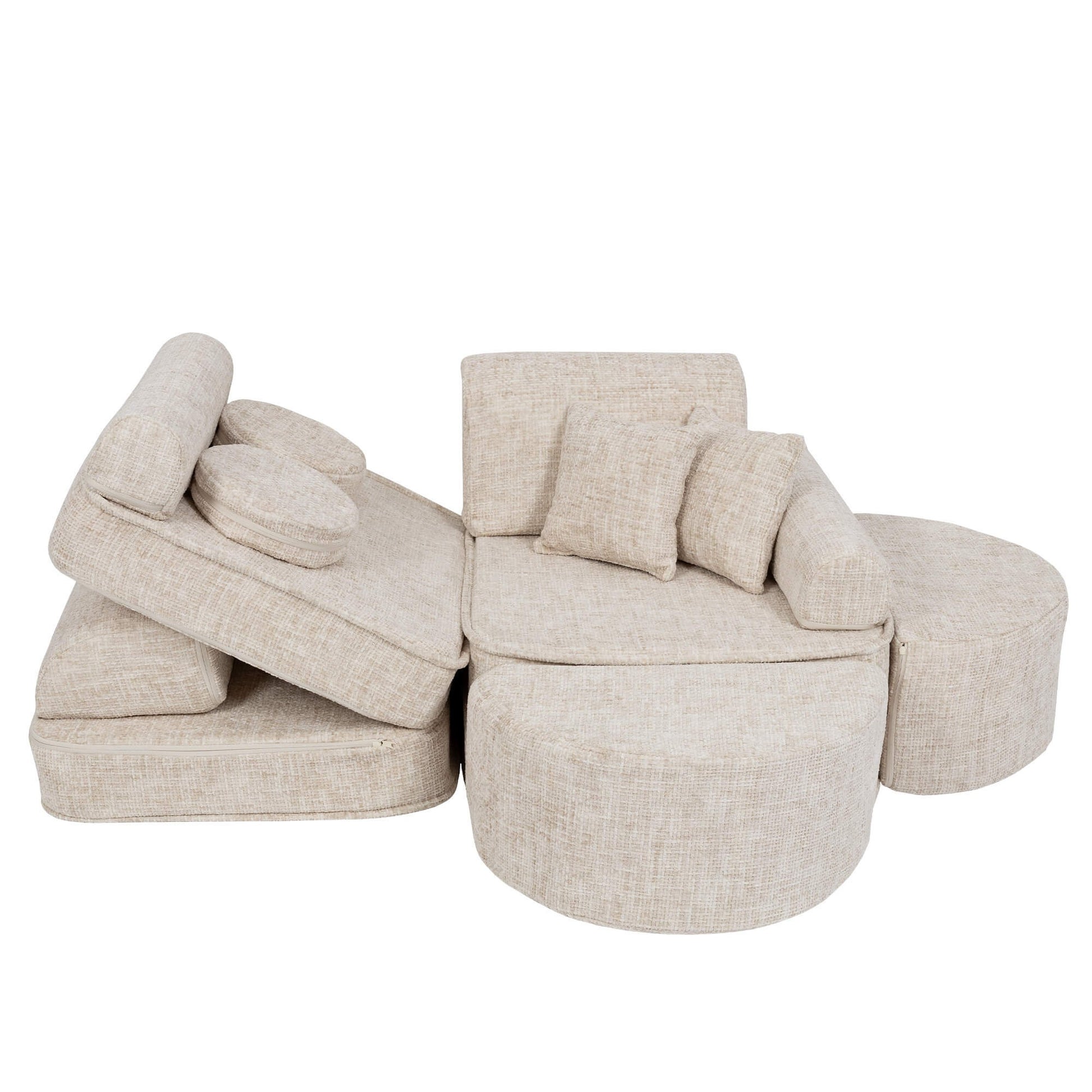 The MeowBaby Modular Sofa - Safe, Stylish & Versatile Children's Furniture by MeowBaby at www.brixbailey.com
