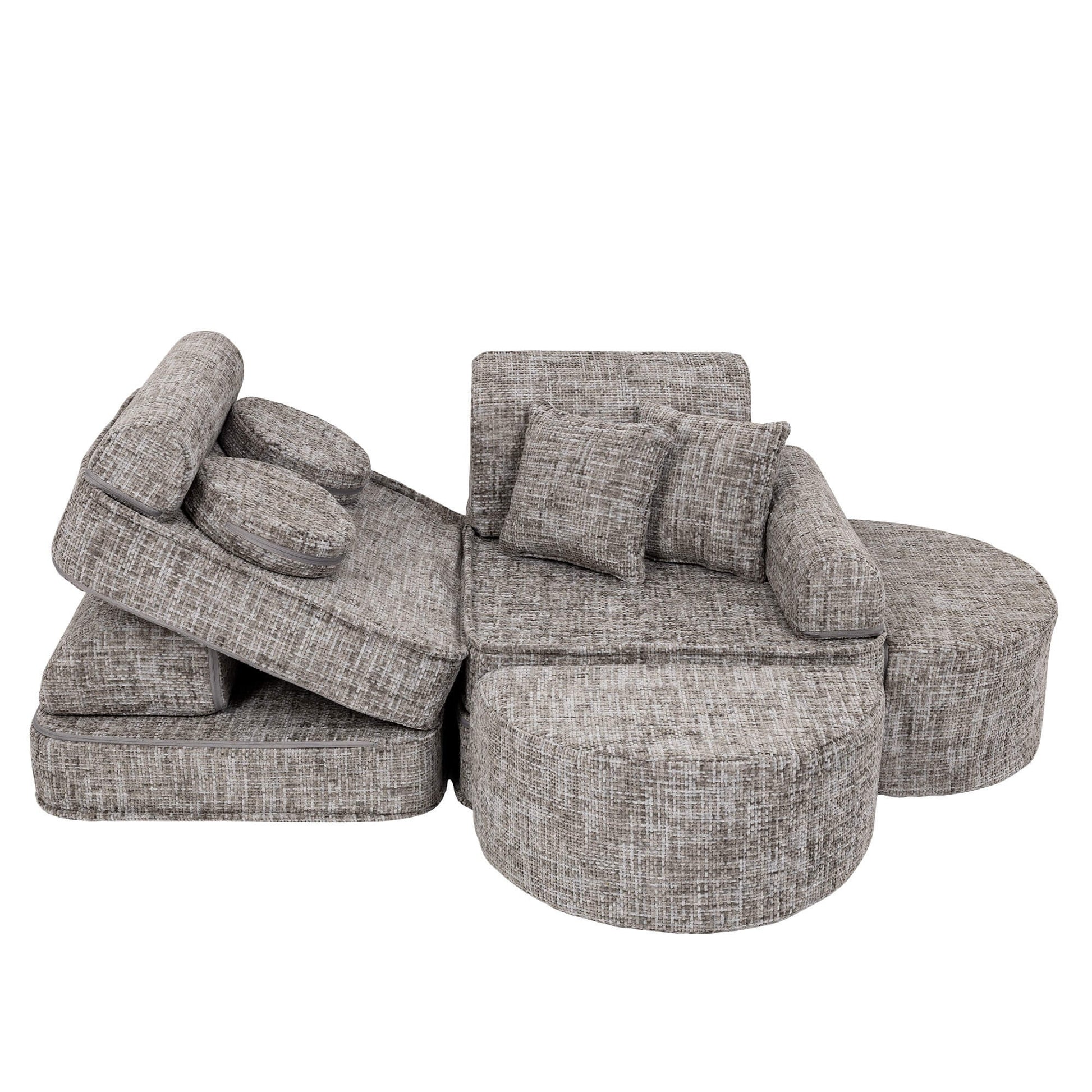 The MeowBaby Modular Sofa - Safe, Stylish & Versatile Children's Furniture by MeowBaby at www.brixbailey.com