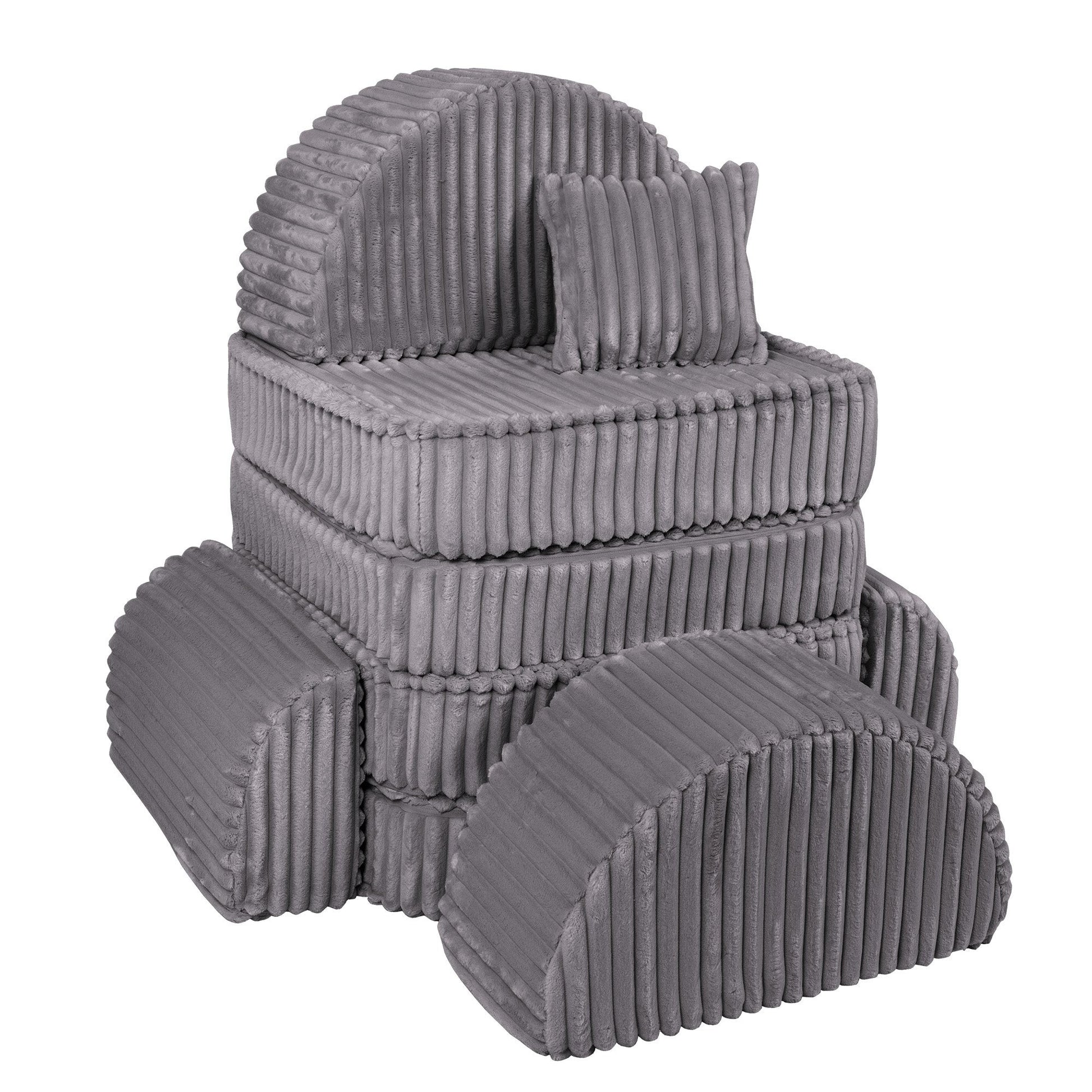 Medium Plus Kids Sofa – Compact, Stylish, and Comfortable - Versatile & Safe for Children's Play and Rest by MeowBaby at www.brixbailey.com