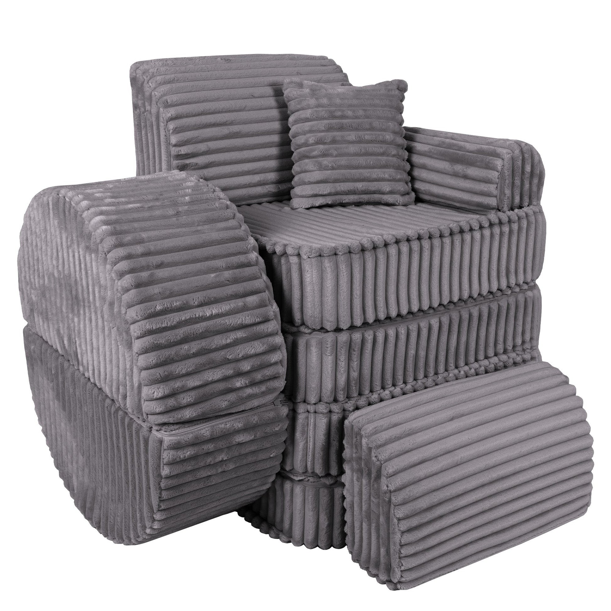 Medium Plus Kids Sofa – Compact, Stylish, and Comfortable by MeowBaby at www.brixbailey.com