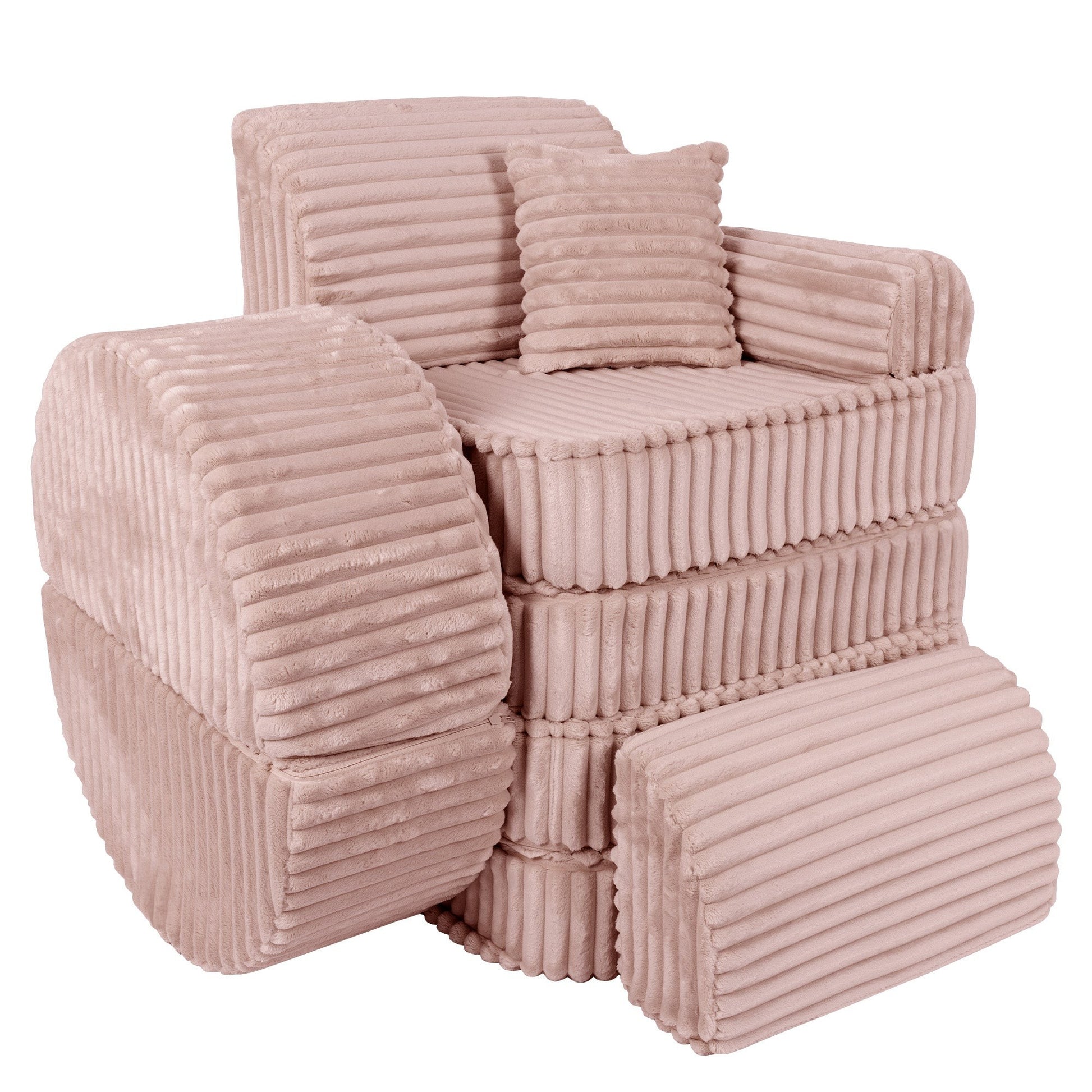 Medium Plus Kids Sofa - Compact, Stylish & Comfortable for Play and Relaxation by MeowBaby at www.brixbailey.com