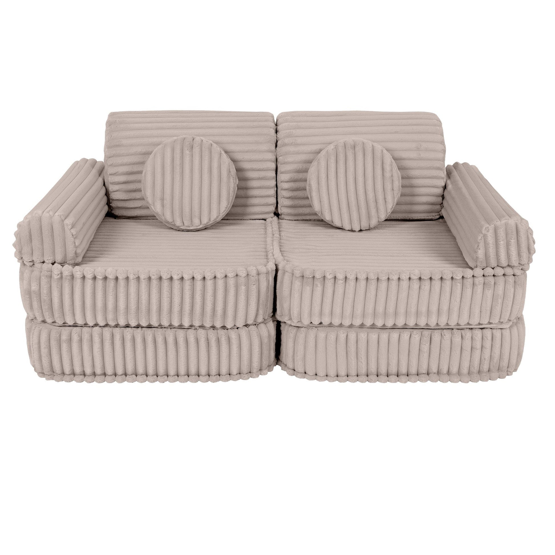 Medium Kids Sofa – Compact, Stylish, and Comfortable - Versatile & Safe for Children's Spaces by MeowBaby at www.brixbailey.com