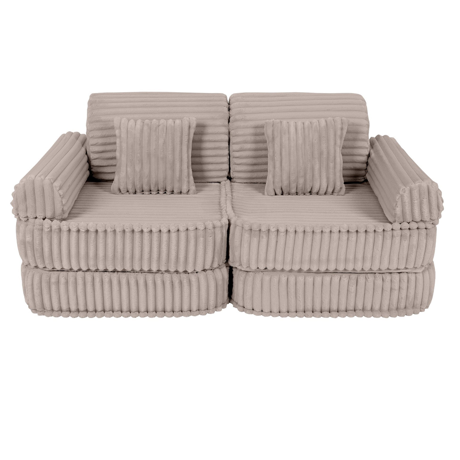 Medium Kids Sofa – Compact, Stylish, and Comfortable - Versatile & Safe for Children by MeowBaby at www.brixbailey.com