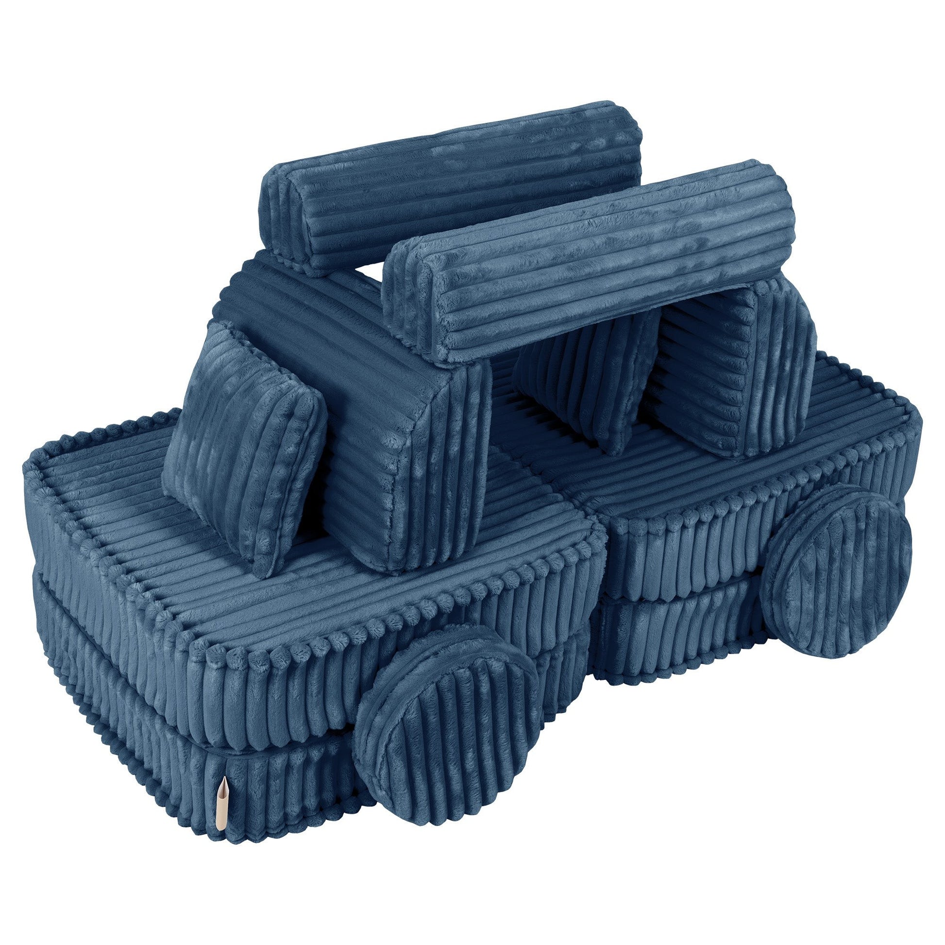 Medium Kids Sofa - Compact, Stylish & Comfortable - Versatile & Safe by MeowBaby at www.brixbailey.com
