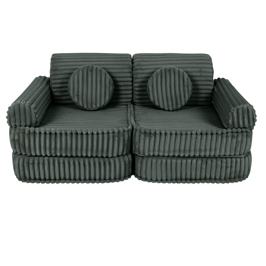 Transform Your Child's Space with the Medium Kids Sofa - Versatile & Safe by MeowBaby at www.brixbailey.com