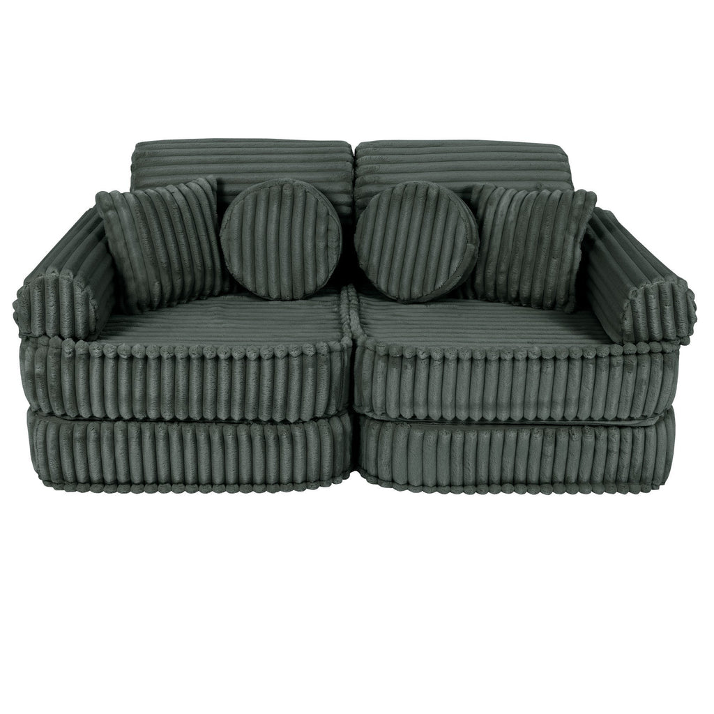 Transform Your Child's Space with the Medium Kids Sofa - Versatile & Stylish by MeowBaby at www.brixbailey.com