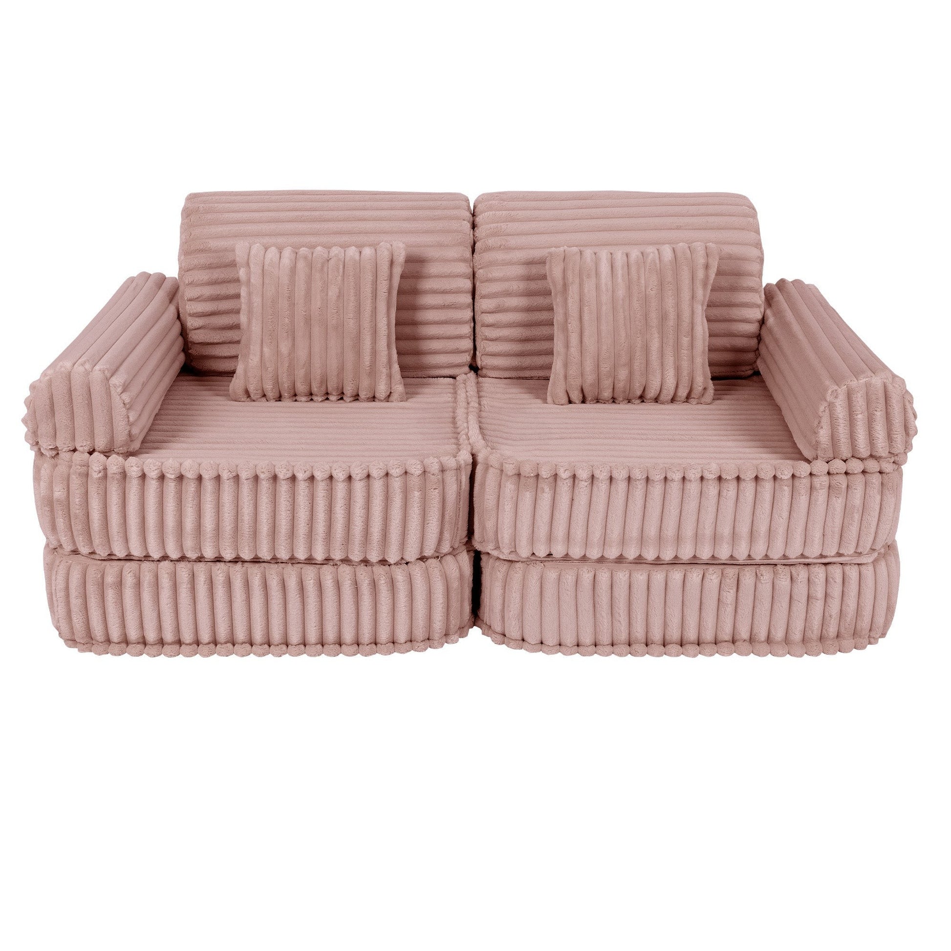 Medium Kids Sofa - Compact, Stylish & Comfortable - Versatile & Safe for Children by MeowBaby at www.brixbailey.com