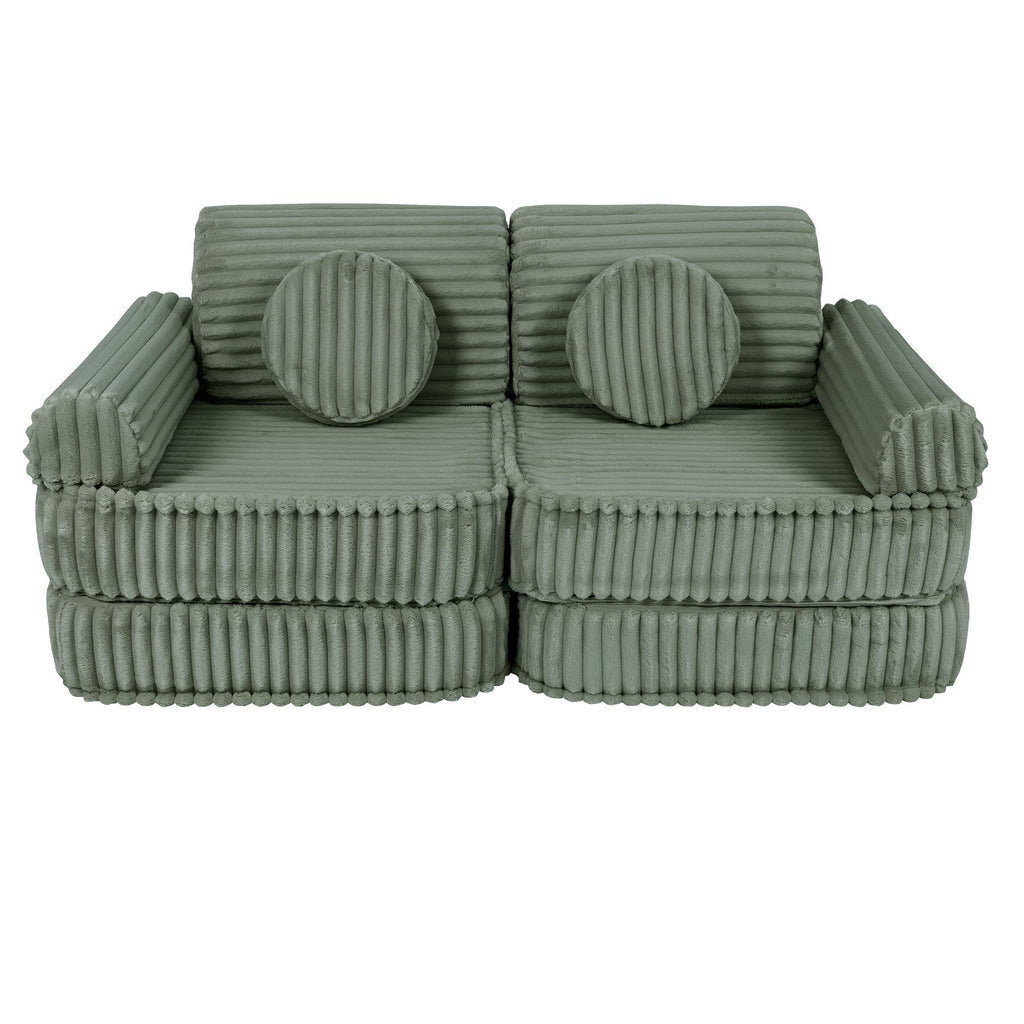 Medium Kids Sofa – Compact, Stylish, and Comfortable – Versatile & Easy-to-Clean by MeowBaby at www.brixbailey.com
