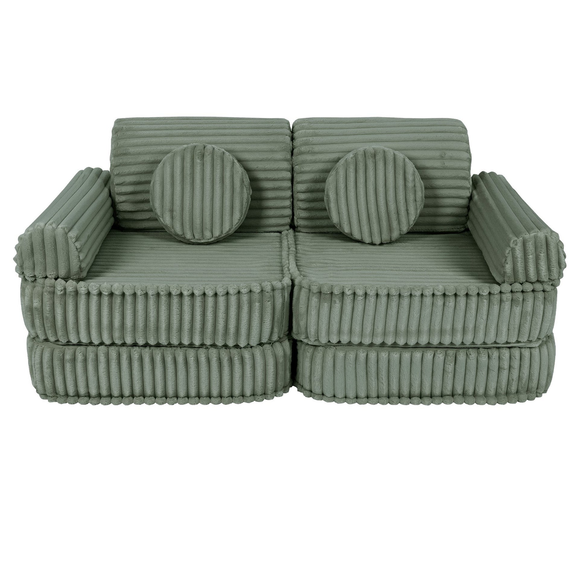 Medium Kids Sofa – Compact, Stylish, and Comfortable – Versatile & Easy-to-Clean by MeowBaby at www.brixbailey.com