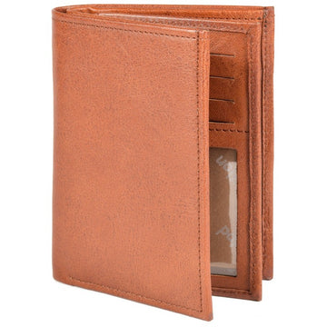 Men's Natural Leather Wallet 37-3 – Handmade in Estonia with 12 Slots by Papillon at www.brixbailey.com